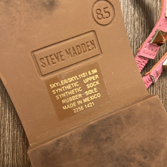 Steve Madden Skyler Pink 8.5 - Picture 4 of 4